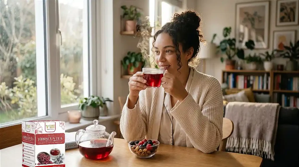 powerful benefits of hibiscus tea for stress relief