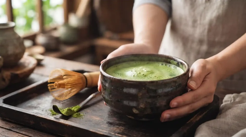 history of Japanese matcha powder